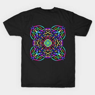 Gradient Star Square T-Shirt